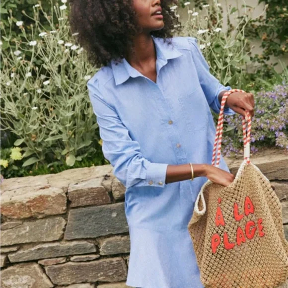 Tuckernuck Chambray Callahan Shirt Dress - Picture 3 of 14